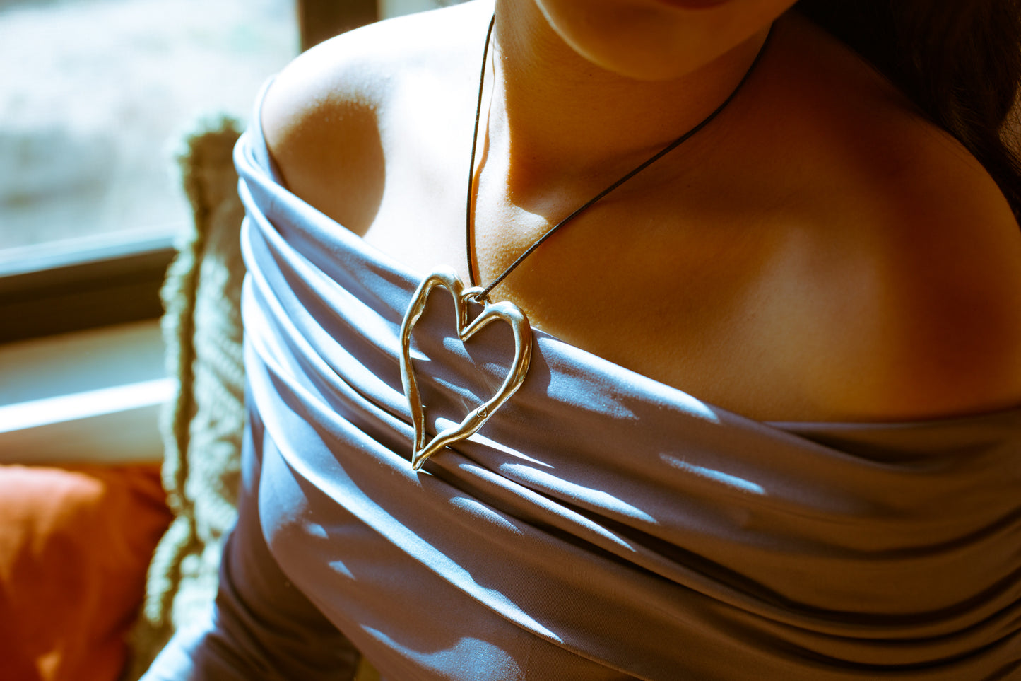 Electric Heart Necklace